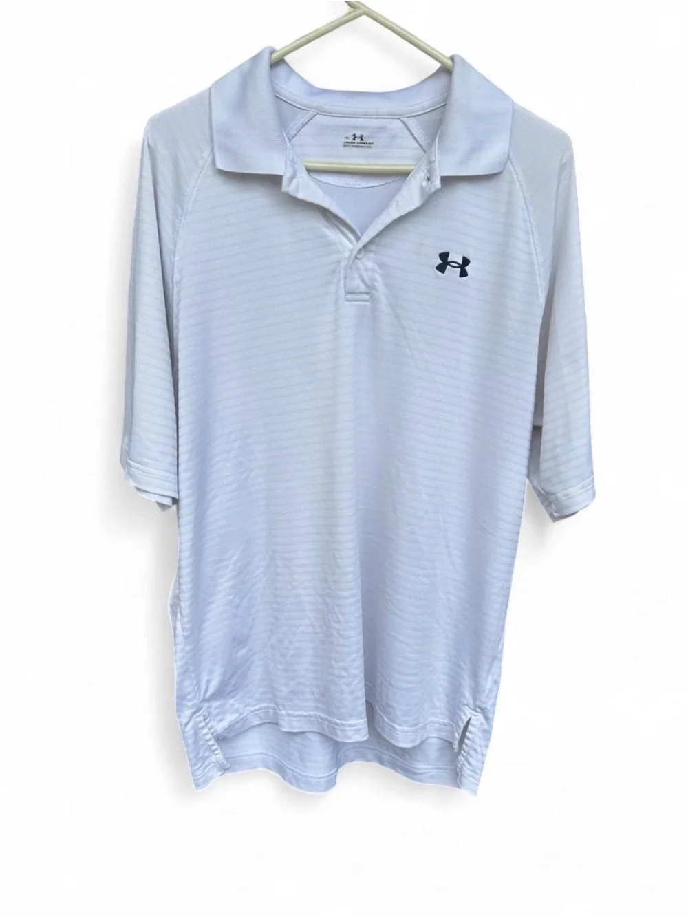 Under Armour Men's White Polo Shirt